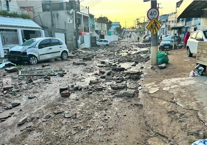 Destaque regional: reservatório da Casan rompe em Florianópolis