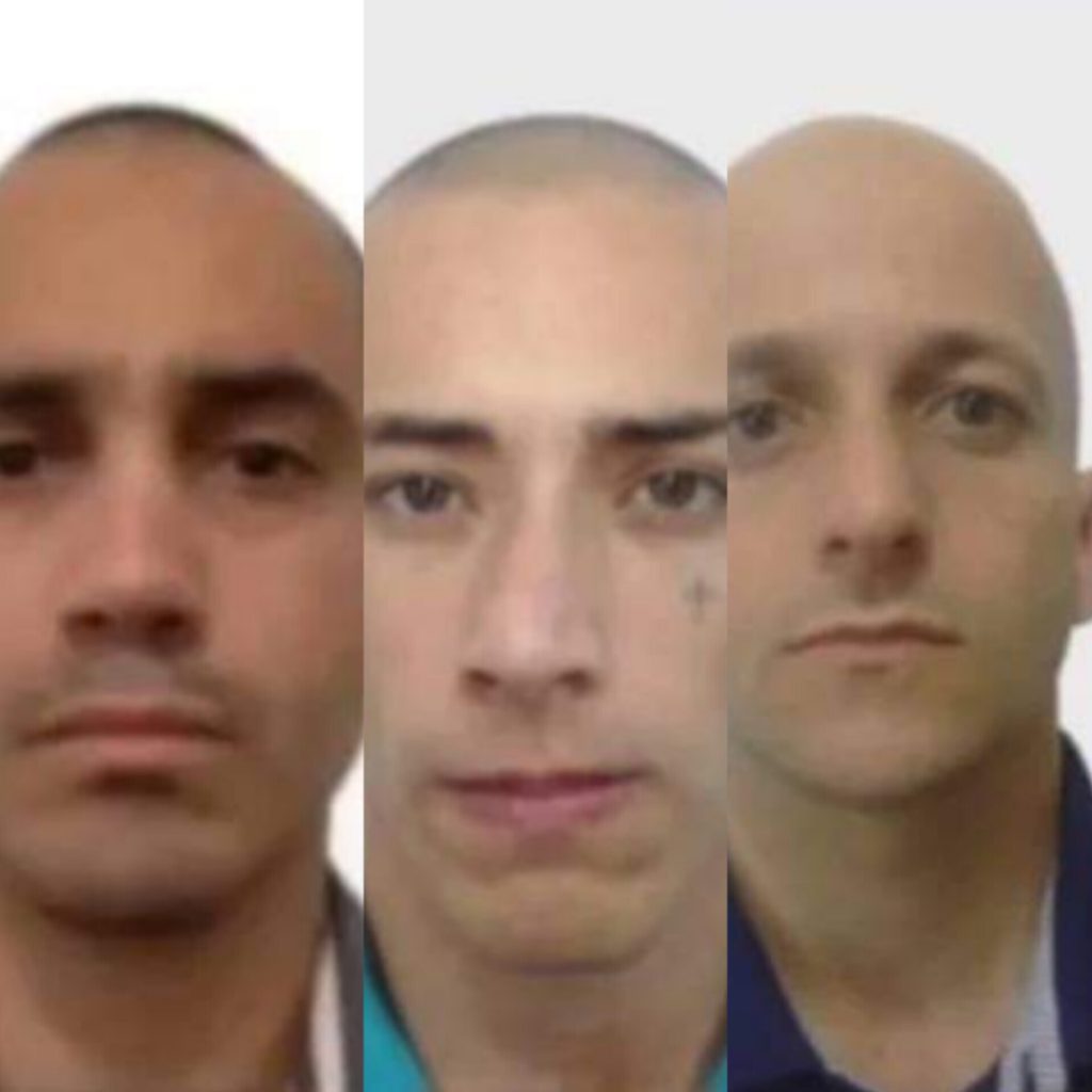 3 presos que fugiram de Penitenciária de Itajaí são identificados