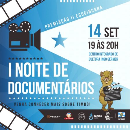 Final da II Ecogincana e I Concurso de Documentários de Timbó será na próxima quinta-feira