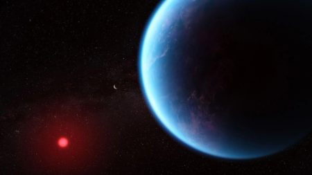 Telescópio James Webb detecta indícios de água e molécula vital em exoplaneta a 120 anos luz da Terra