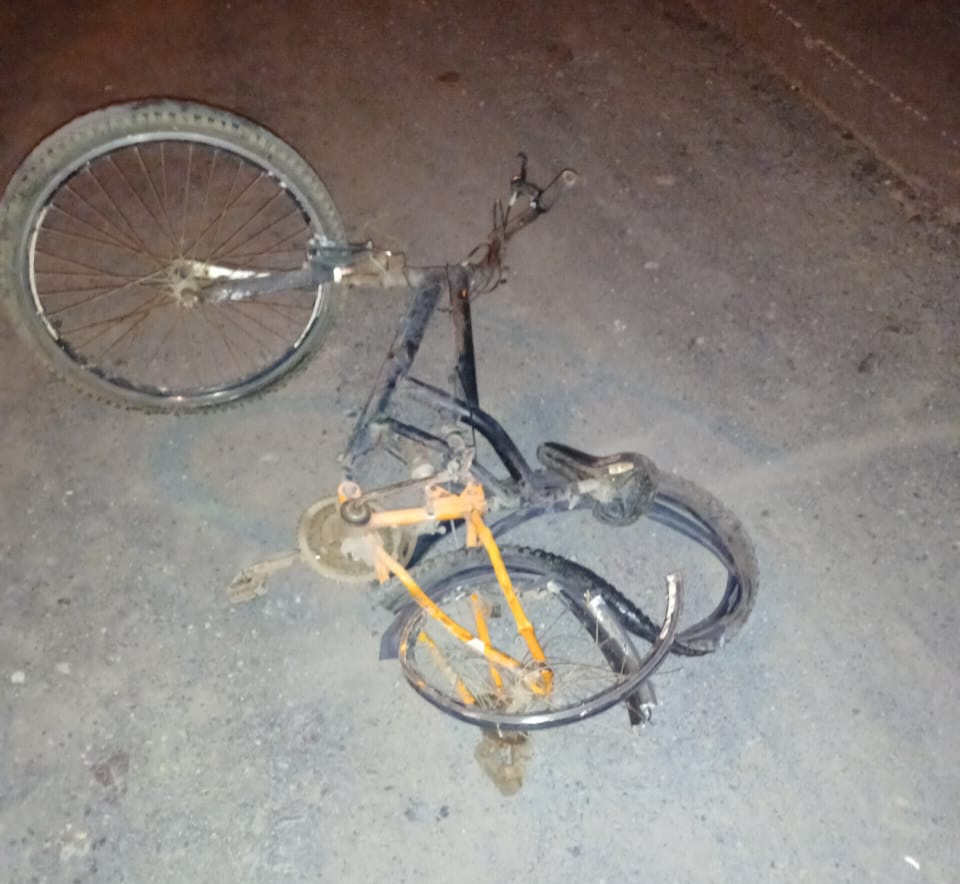 Colisão entre carro e bicicleta deixa ciclista morto na SC-110 em Ituporanga