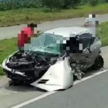 Idoso de 76 anos morre após colisão envolvendo dois carros e um caminhão em Guaramirim