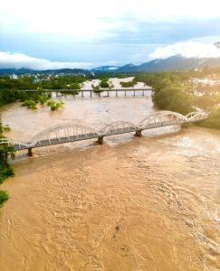 Indaial decreta estado de emergência após chuvas intensas