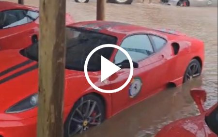 7 Ferraris são atingidas pelas águas em Urubici