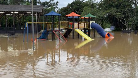 Santa Catarina tem 31 municípios com alerta de inundações