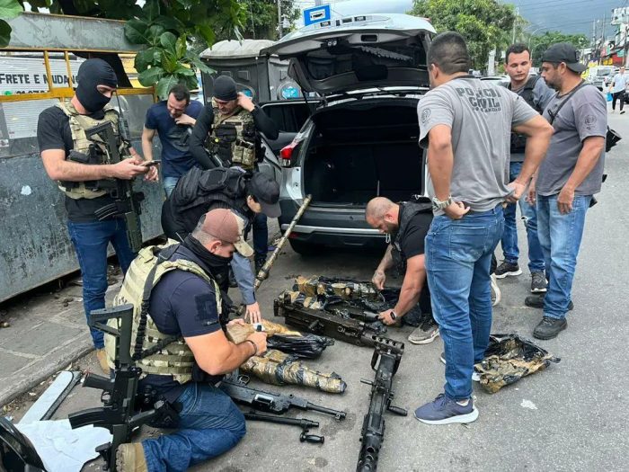 Oito das 21 metralhadoras furtadas do Exército em SP são recuperadas no Rio de Janeiro