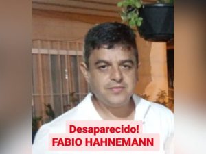 Homem em tratamento para esquizofrenia e depressão está desaparecido em Blumenau; família busca informações 