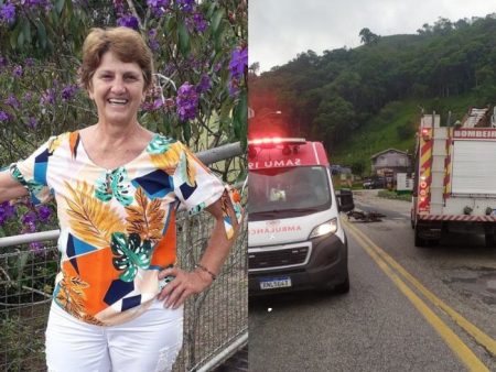 Idosa de 67 anos que morreu após acidente em Brusque é identificada