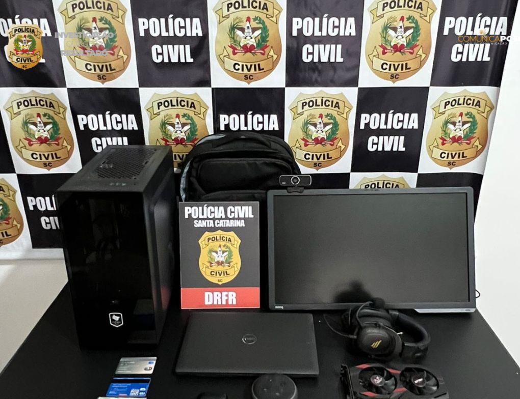 Especialista em furtos residenciais é preso no PR após realizar crime em Blumenau 