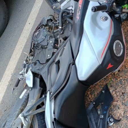 Motociclista sofre ferimentos graves após acidente na SC-340 em Presidente Getúlio