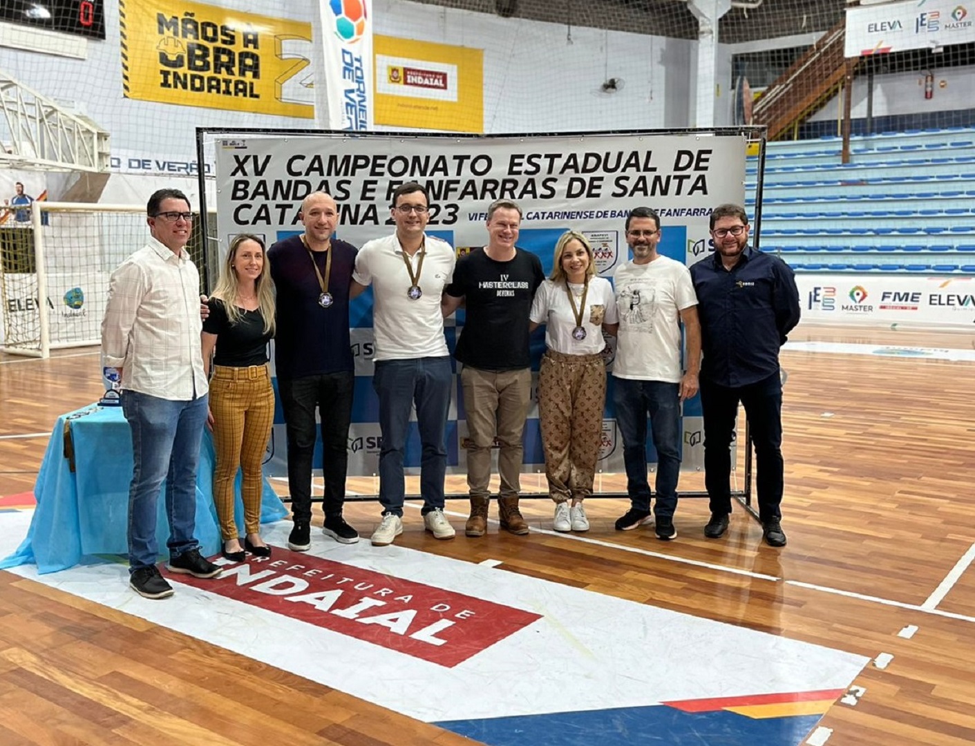 Indaial recebe o XV Campeonato Estadual de Bandas e Fanfarras de Santa Catarina
