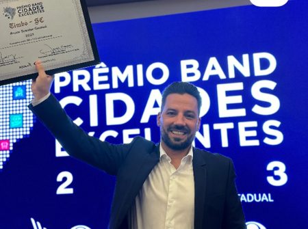 Timbó conquista o 1º lugar no índice geral do prêmio Band Cidades Excelentes