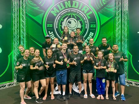 Equipe de Jiu-Jitsu de Indaial conquista 10 medalhas no Campeonato Mundial CBJJE 2023
