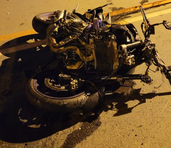 Motociclista de 28 anos morto após colidir contra carro em Brusque é identificado 