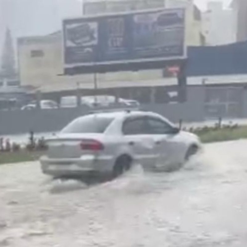 Chuvas intensas desencadeiam situação crítica em Joinville