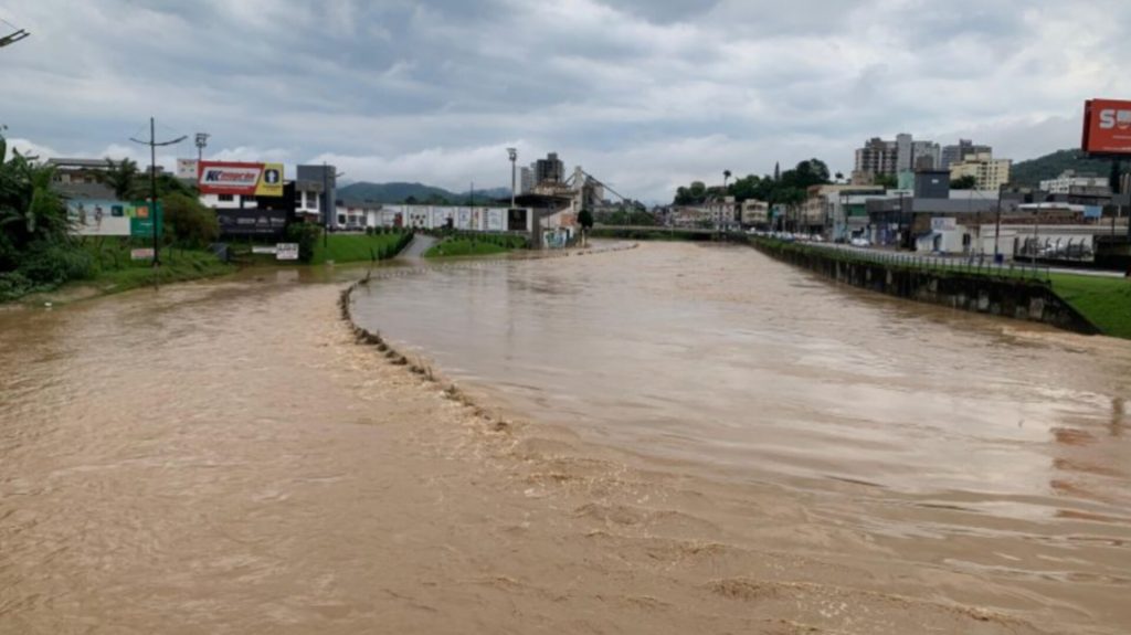 Dados do Cemaden revelam que Brusque é a 4° cidade brasileira com o maior número de desastres naturais 