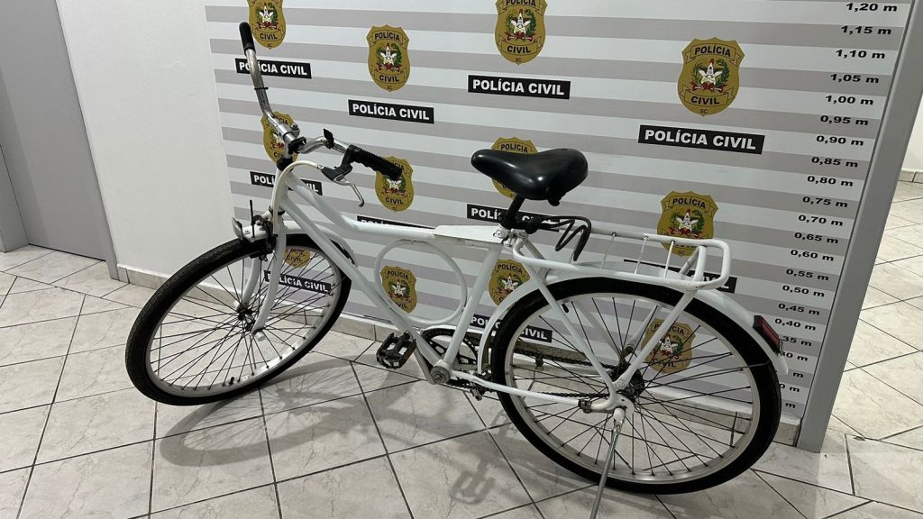 Através do Misturebas News, bicicleta furtada é recuperada em Timbó
