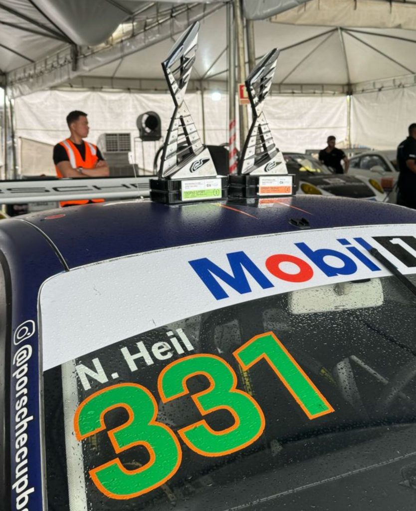 Neto Heil, morador de Timbó, conquista a classe Sport na Porsche Cup Brasil