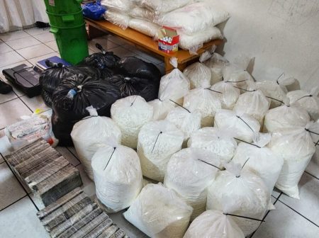 Carga de cocaína avaliada em R$ 11 milhões é apreendida em BC