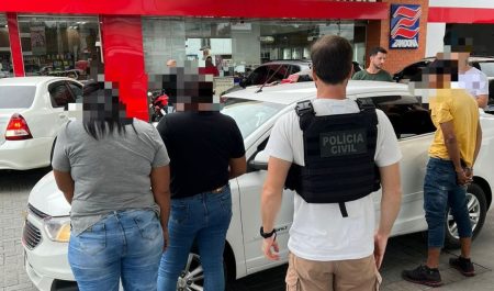 Grupo criminoso suspeito de realizar furtos dentro de transporte coletivo é preso em Blumenau