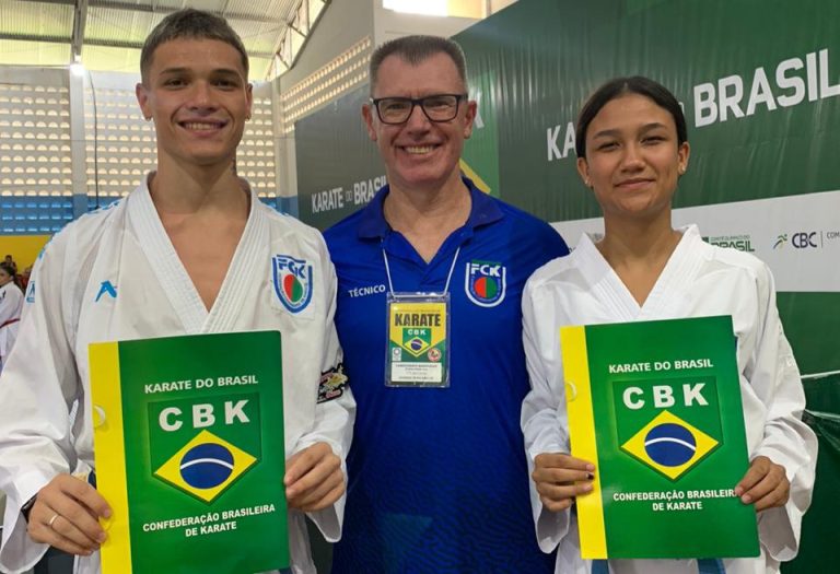 Atletas de Karatê de Blumenau conquistam vaga na Seleção Brasileira