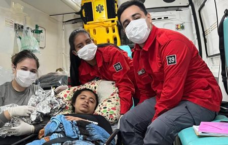 Bombeiros Voluntários de Ilhota atendem ocorrência de parto emergencial nesta madrugada 