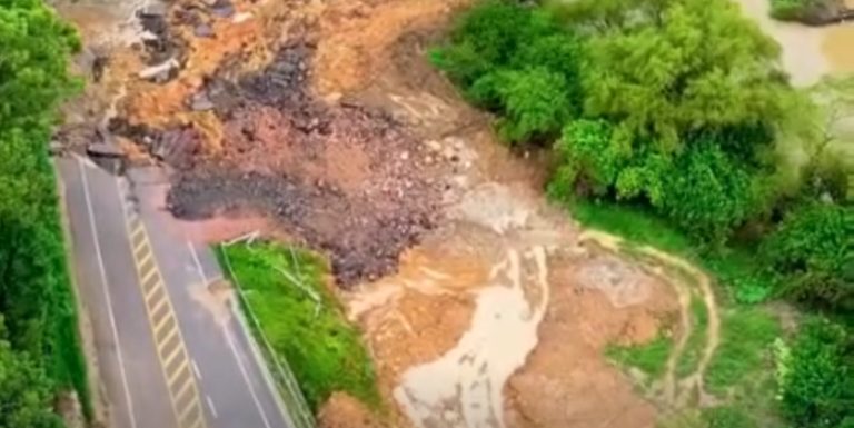 DNIT conclui obras emergenciais e reabre trecho da BR-470/SC em Rio do Sul antes do prazo