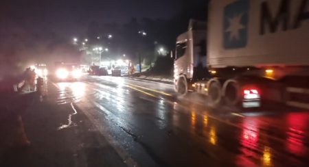 DNIT conclui obras emergenciais e libera tráfego na BR-470 em Rio do Sul