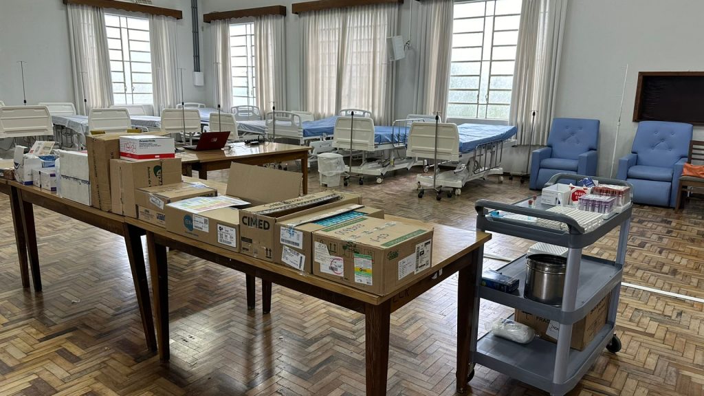 Centro de Atendimento à Dengue em Timbó começa a funcionar e recebe os primeiros pacientes