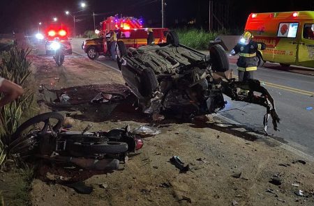 2 jovens perdem a vida em colisão causada por motorista embriagado em Timbó