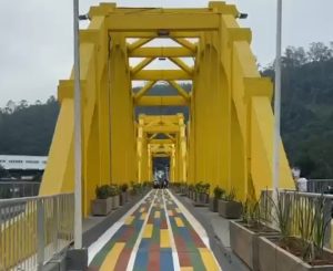 Ponte dos Arcos é revitalizada e entregue nesta terça-feira em Blumenau
