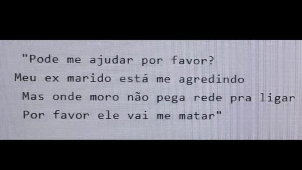 Em Ituporanga, mulher que estava sendo agredida pelo ex-marido pede ajuda a polícia com medo de ser morta