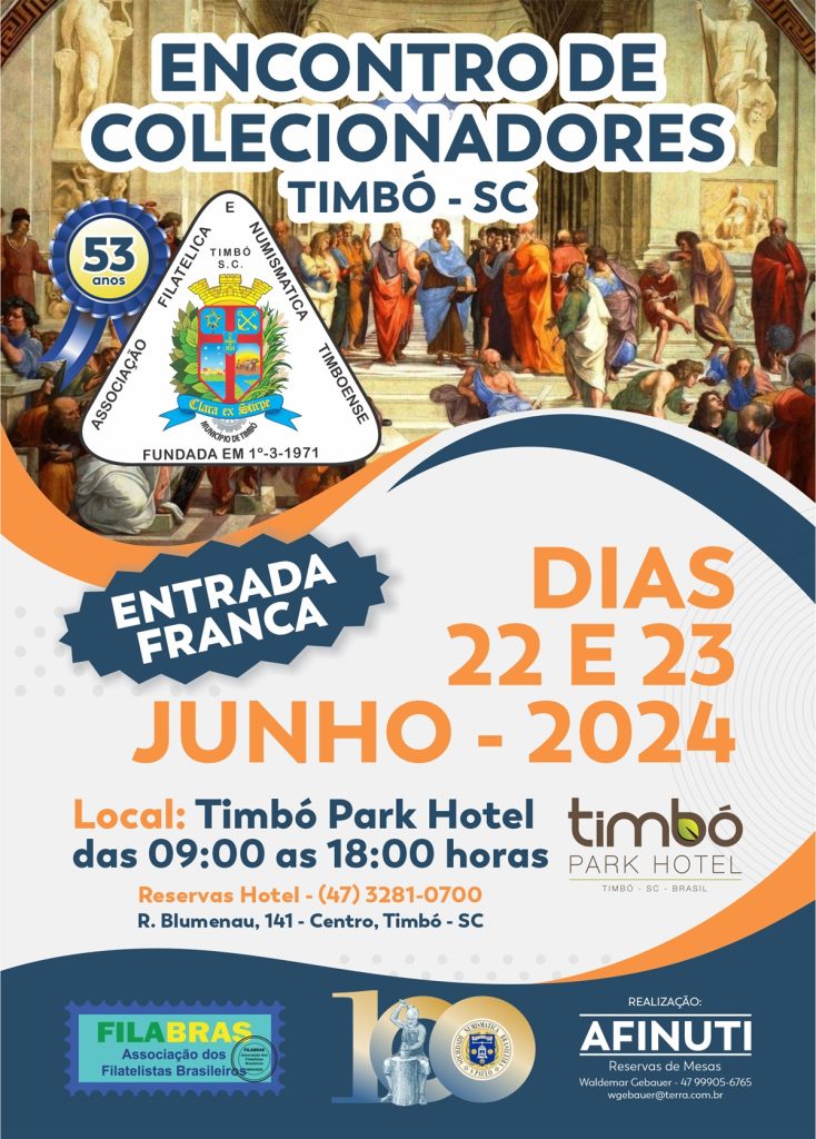 Timbó se prepara para receber o Encontro de Colecionadores em Junho