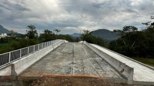 Perto de completar 1 ano, veja como está a obra da ponte Capitais-Nações em Timbó