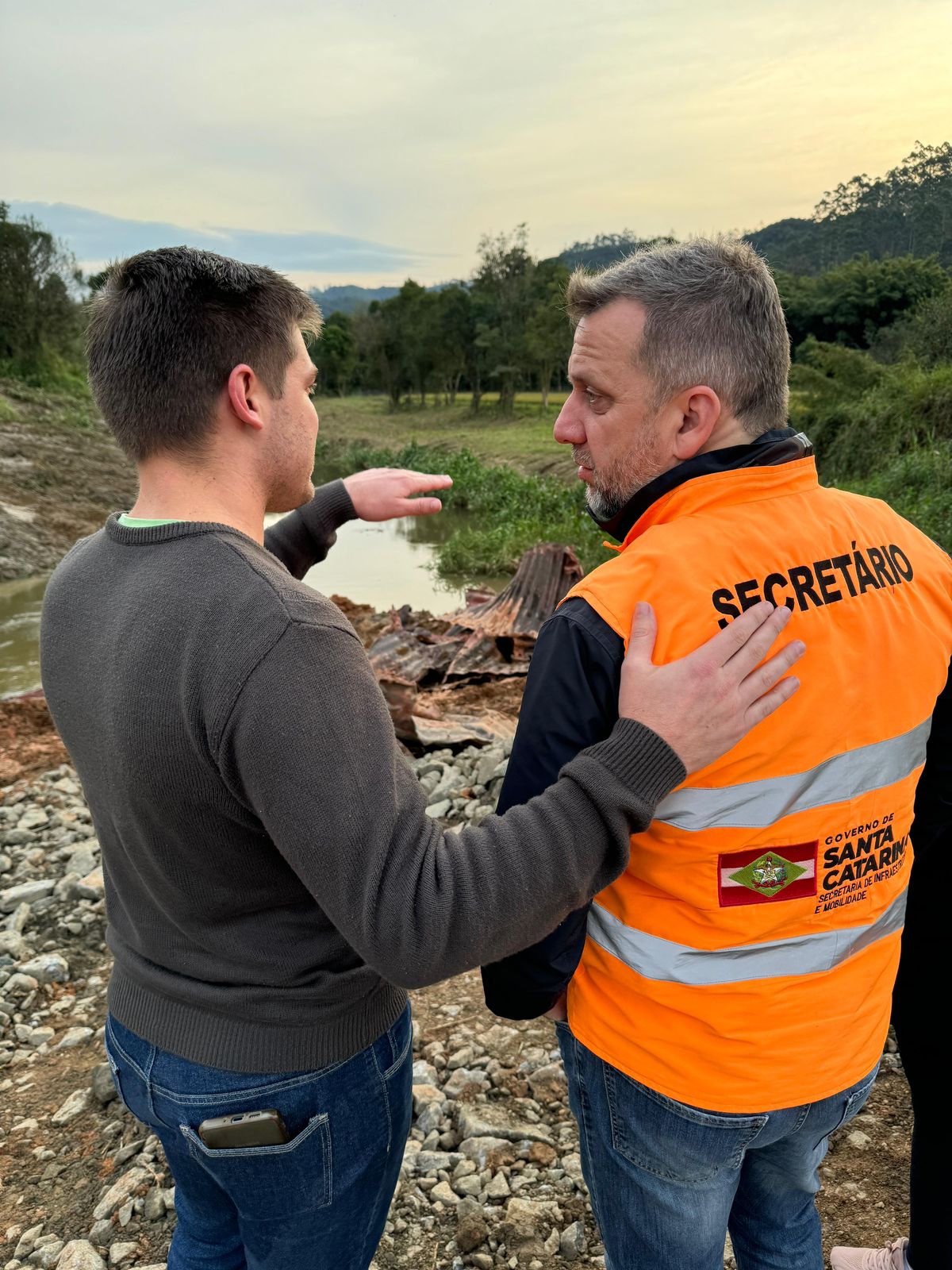 Começa obra para tapar 