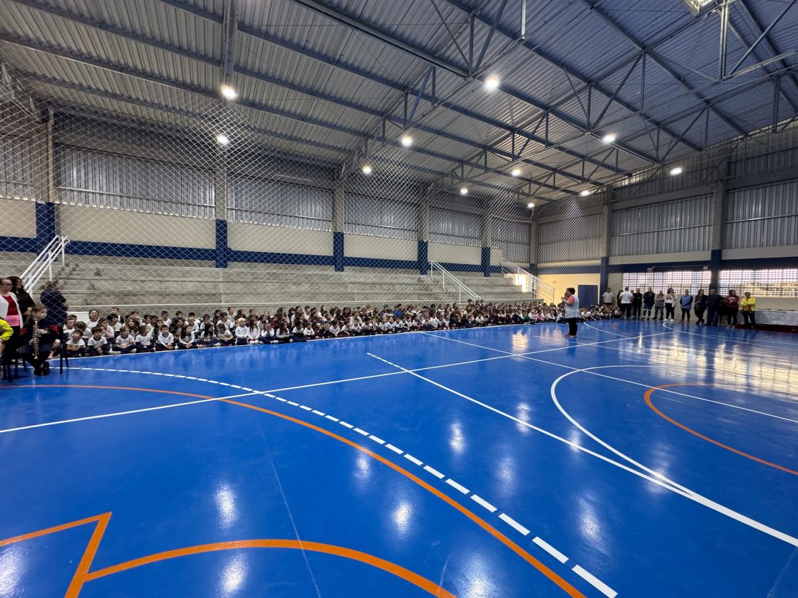 Timbó inaugura novo Ginásio de Esportes na Escola Municipal São Roque