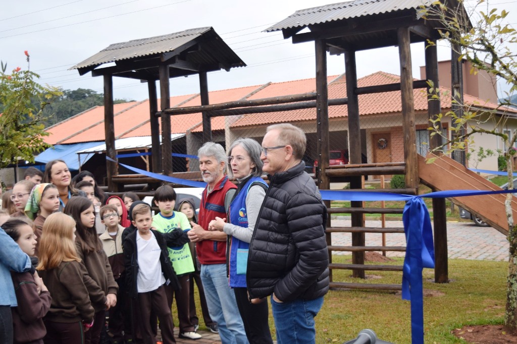 Bairro Padre Martinho, em Timbó, ganha Praça Alfred Otto Rudolph