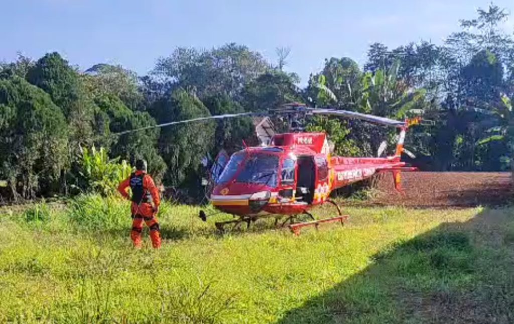 Bombeiros Voluntários de Pomerode atendem homem de 59 anos com sinais de AVC 