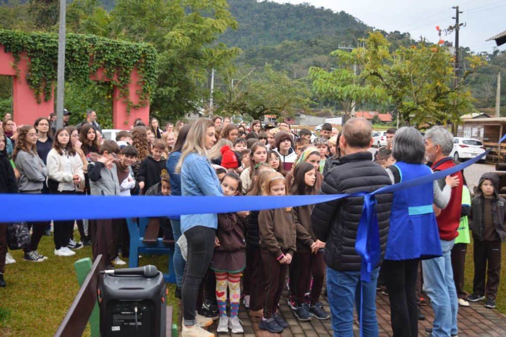 Bairro Padre Martinho, em Timbó, ganha Praça Alfred Otto Rudolph