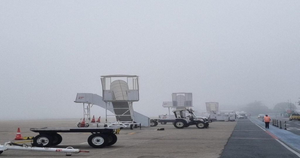 SC tem portos e aeroportos fechados devido a nevoeiro