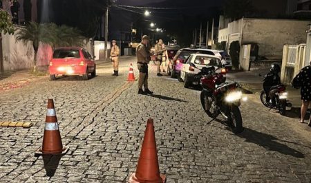 Em Timbó, operação semanal da PM termina com 2 prisões e 37 ocorrências atendidas 