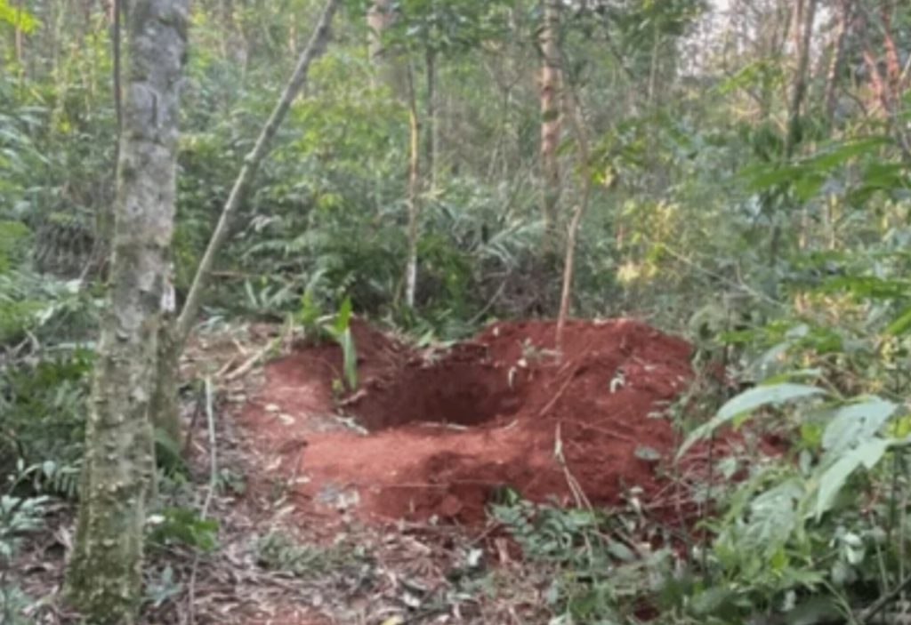 Mulher é encontrada morta com tiro na cabeça perto de cova em Chapecó