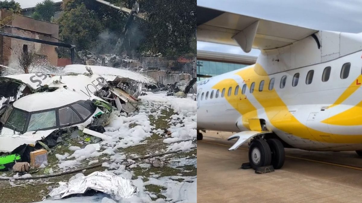 Família embarcou por engano e desceu de avião minutos antes da queda em Vinhedo