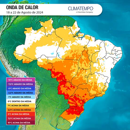 Haja saúde! Após frio intenso, forte onda de calor prevê 33º em Timbó