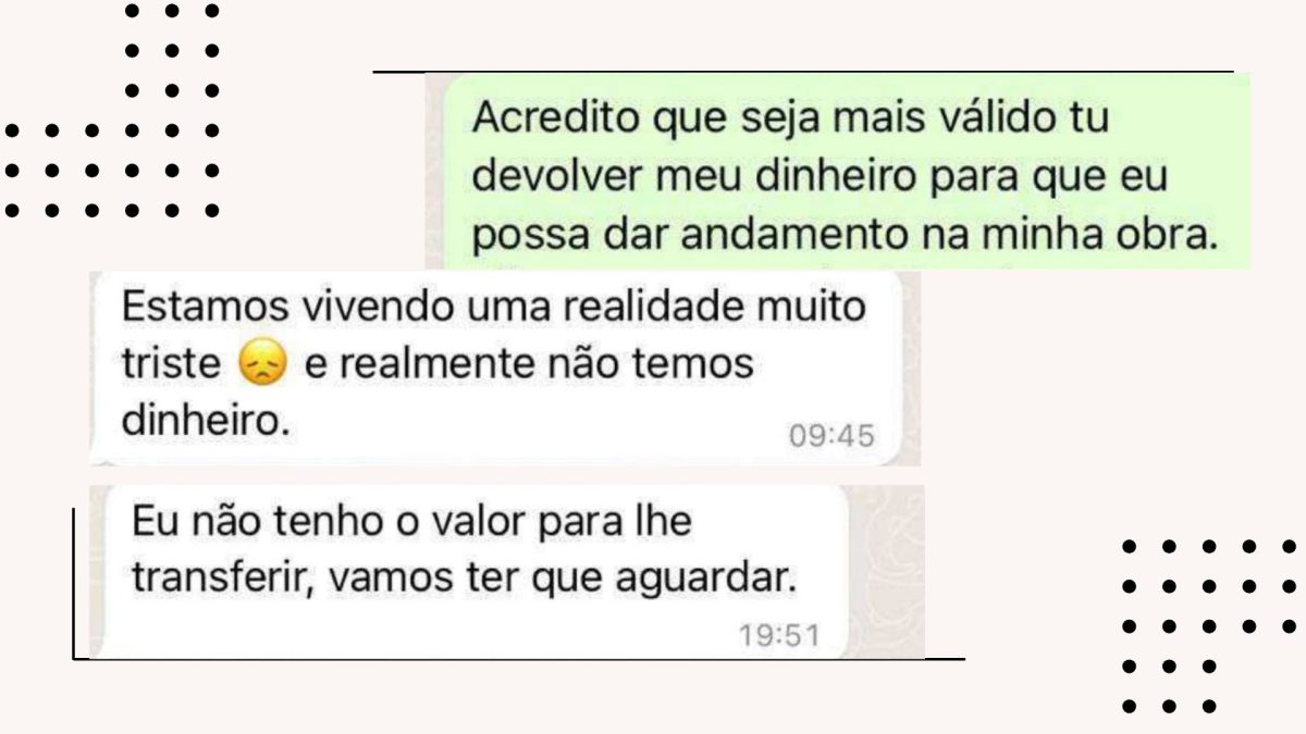 Cliente paga R$ 18 mil a marmoraria de Timbó e não recebe o serviço