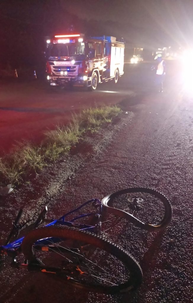 Ciclista morre após colisão com veículo na BR-470, em Indaial