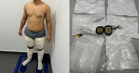 Jovem é preso em flagrante no aeroporto de Navegantes com 3kg cocaína presa ao corpo