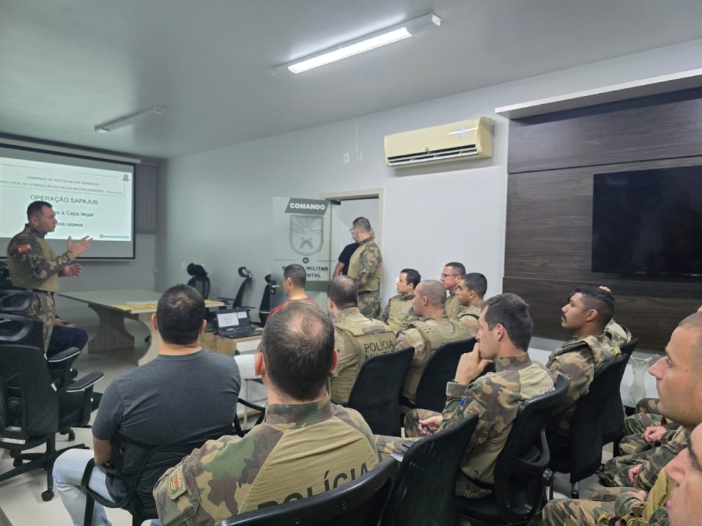 Polícia Ambiental deflagra operação contra caça ilegal em Rio dos Cedros