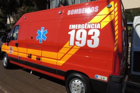 Atropelamento em Blumenau deixa idosa gravemente ferida