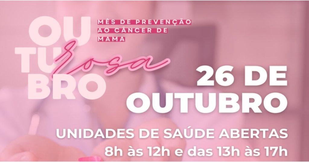 Em Timbó, unidades de saúde fazem agendamento de mamografia e exames neste sábado (26)